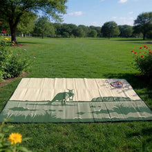 Load image into Gallery viewer, Recycled Mat - Kangaroo Outback outdoor camping mat for caravan annex and outdoor camping setup