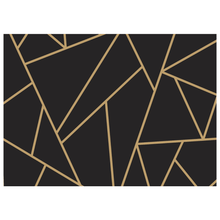 Load image into Gallery viewer, On-The-Go Pocket Mat - Black Geo