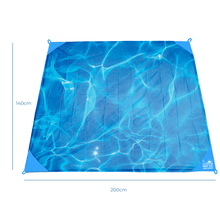 Load image into Gallery viewer, On-the-Go Pocket Mat - Reflections