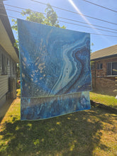 Load image into Gallery viewer, Abstract Ocean Sand Free Beach Towel
