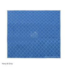 Load image into Gallery viewer, Recycled Mat - Gazebo - Navy &amp; Grey
