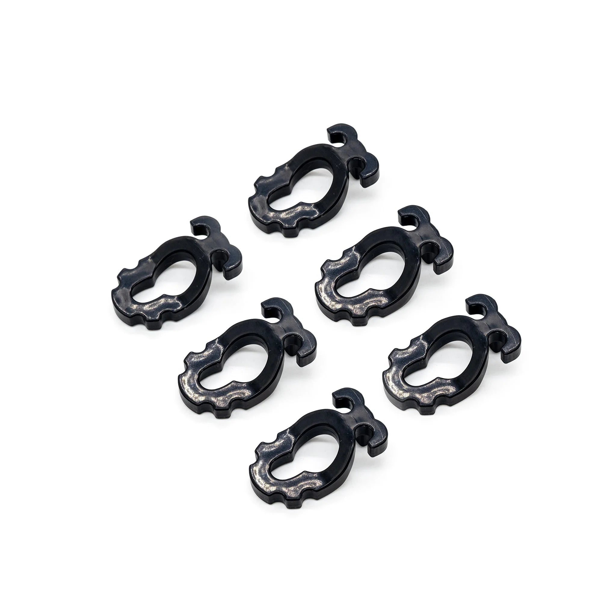 Peg Clips - 6 Pack (30cm screw in peg)