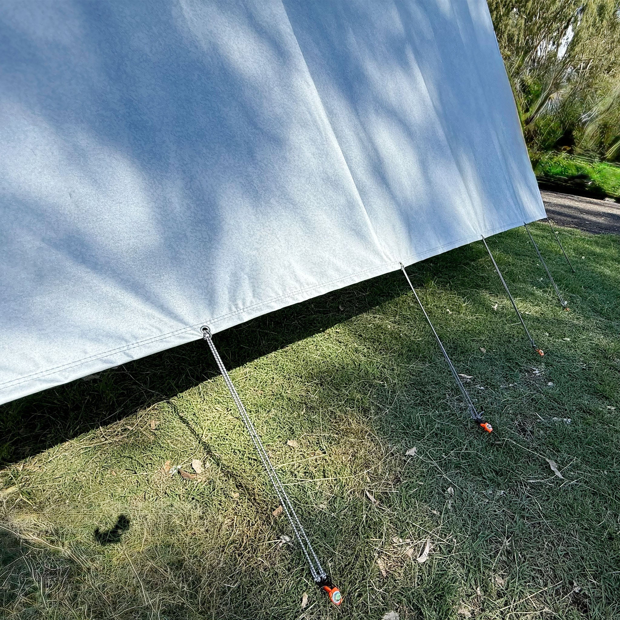 Rain Blocker Privacy Screen Long Side Wall