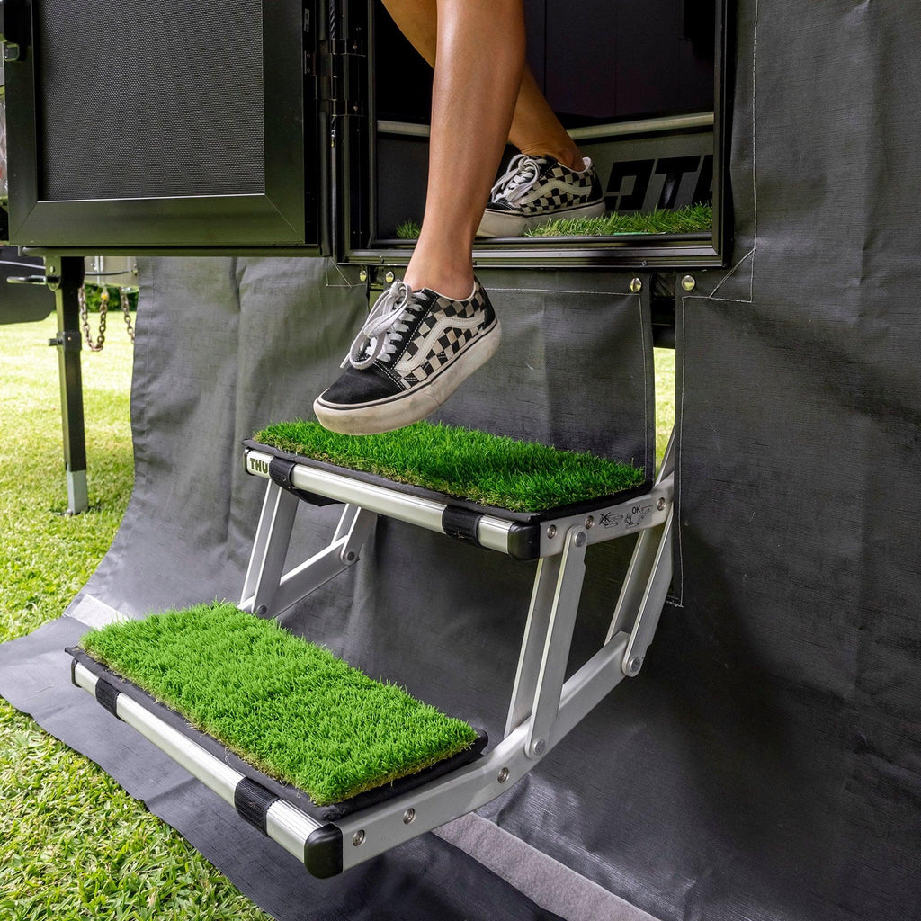 XT Mat Green/Grey - Pull-Out Step