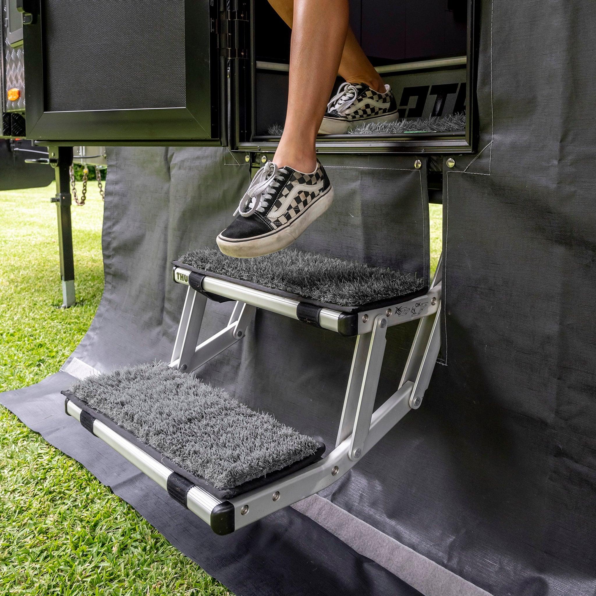 XT Mat Green/Grey - Pull-Out Step