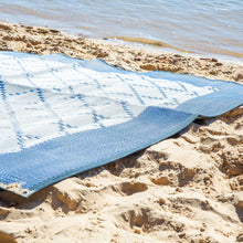 Load image into Gallery viewer, Recycled Mat - Gazebo - Navy &amp; Grey

