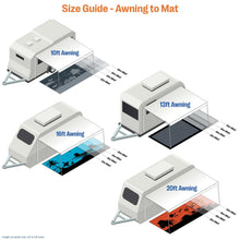 Load image into Gallery viewer, Outdoor Mat - Annex Black/Grey
