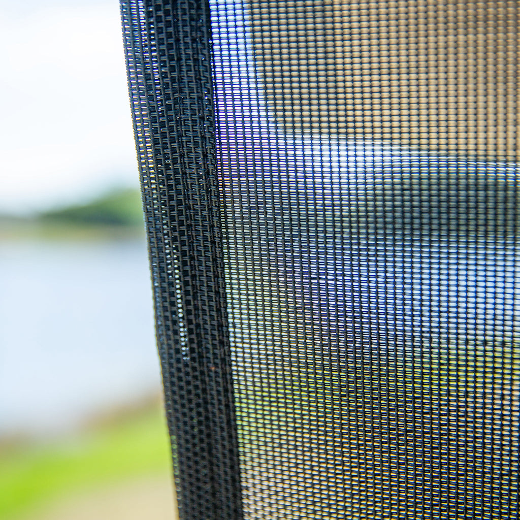 Sunblocker Privacy Screen End Wall grey/black
