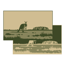 Load image into Gallery viewer, Recycled Mat - Kangaroo Outback
