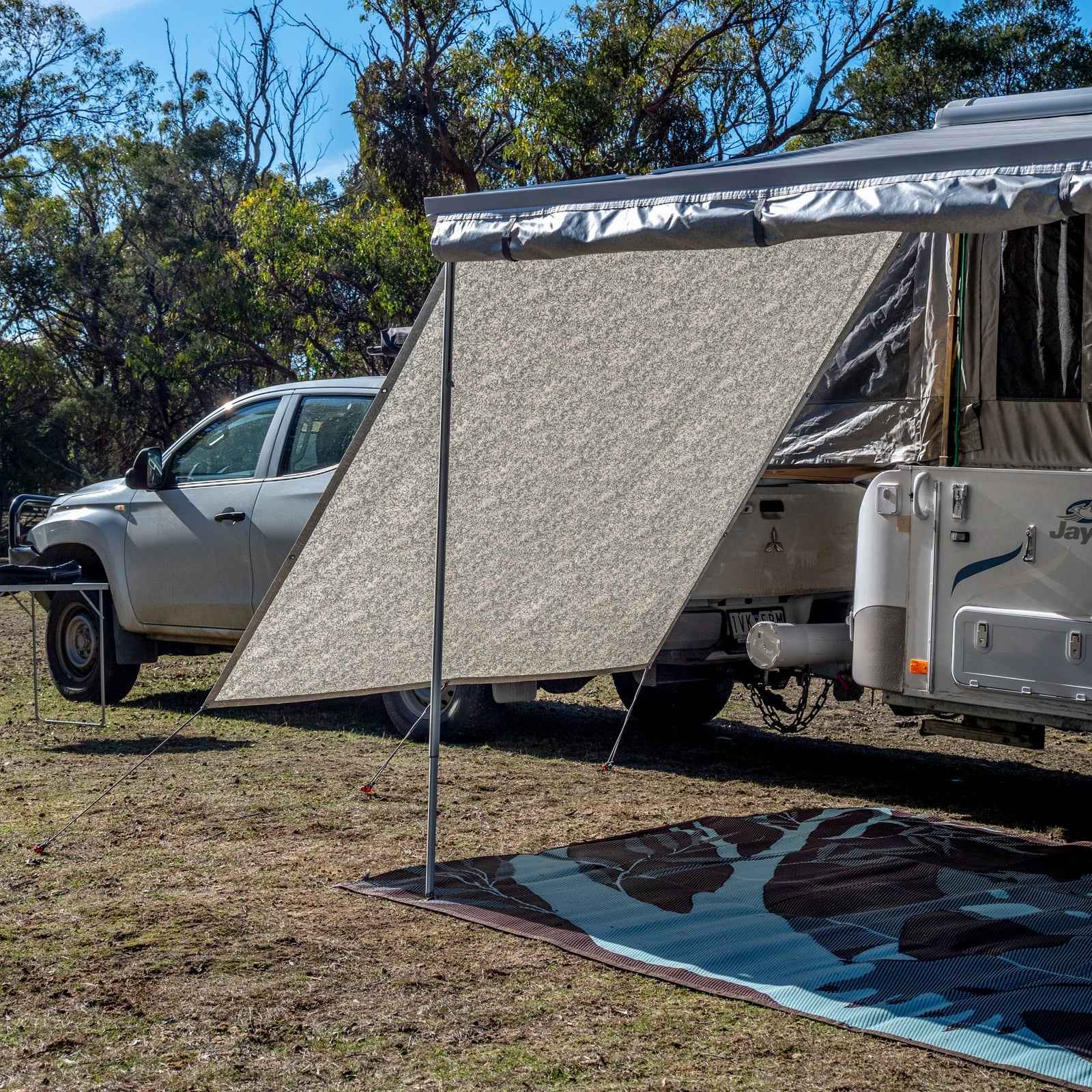 Rain Blocker Privacy Screen End Wall