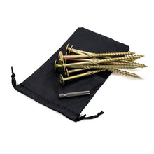 Load image into Gallery viewer, Screw in mat pegs 8pc
