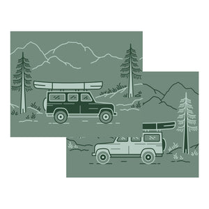 Recycled Mat - Mountain Escape 4WD