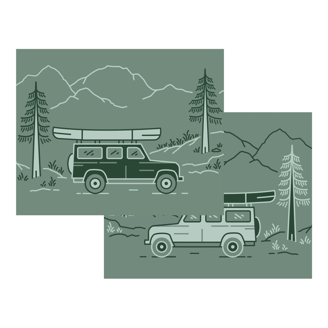 Recycled Mat - Mountain Escape 4WD