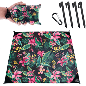 On-the-Go Pocket Mat - Hibiscus