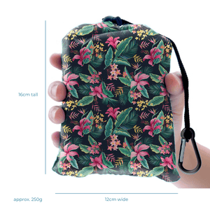 On-the-Go Pocket Mat - Hibiscus